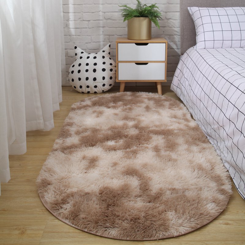 Oval Bedside Carpet