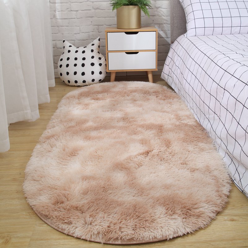 Oval Bedside Carpet