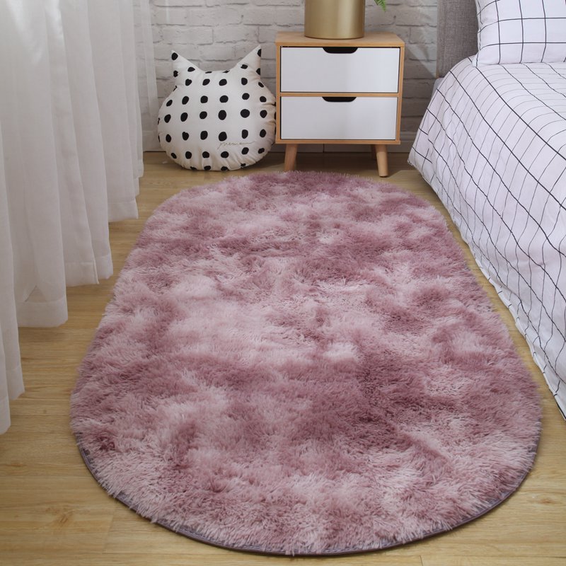 Oval Bedside Carpet