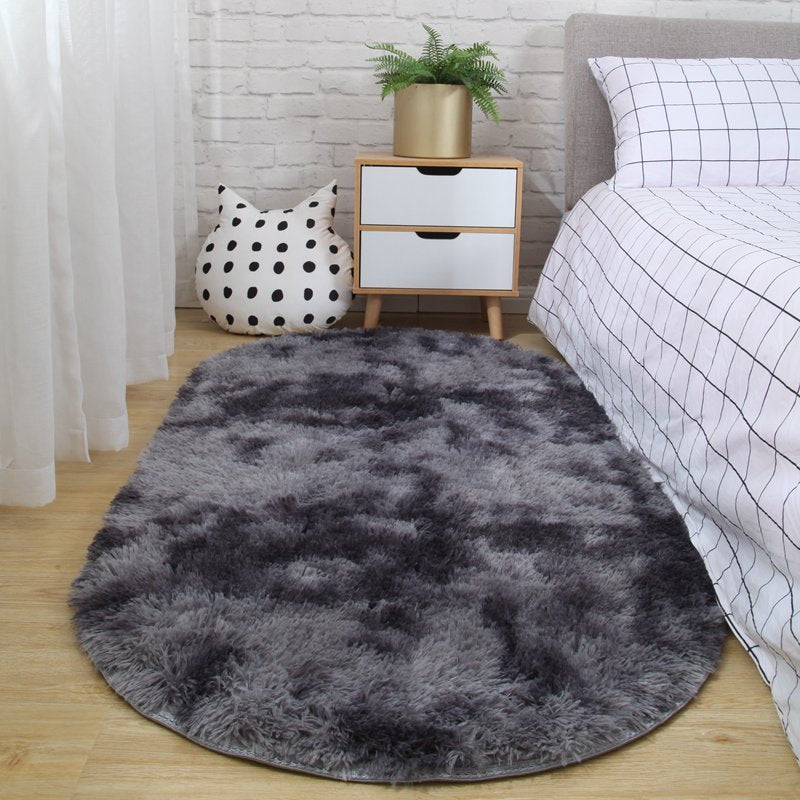 Oval Bedside Carpet