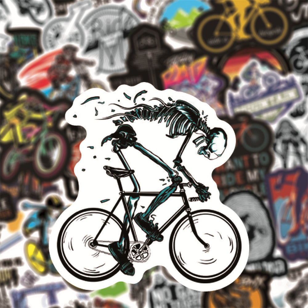 Mountain Cross-Country Bike Stickers