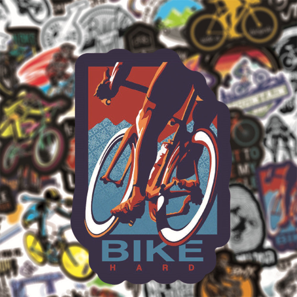 Mountain Cross-Country Bike Stickers