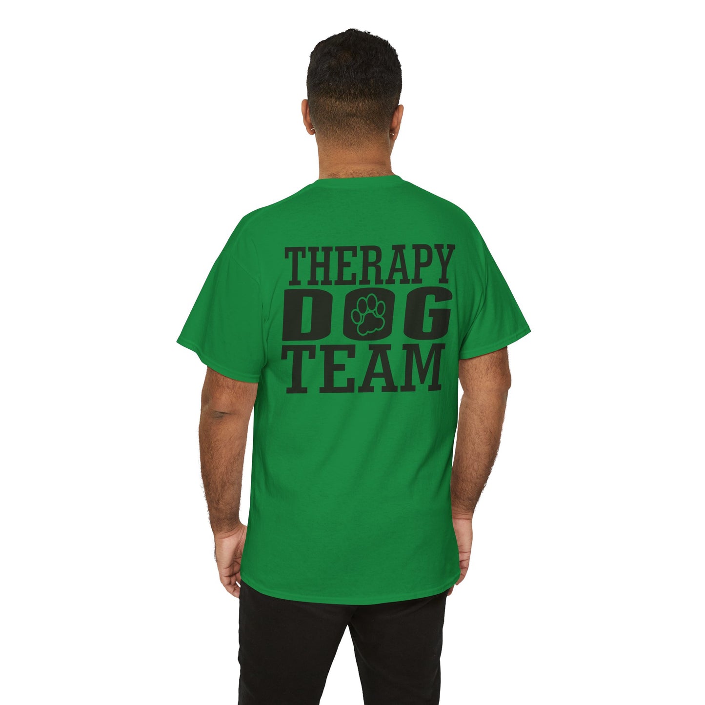 Therapy Dog Team. Heavy Cotton T-Shirt