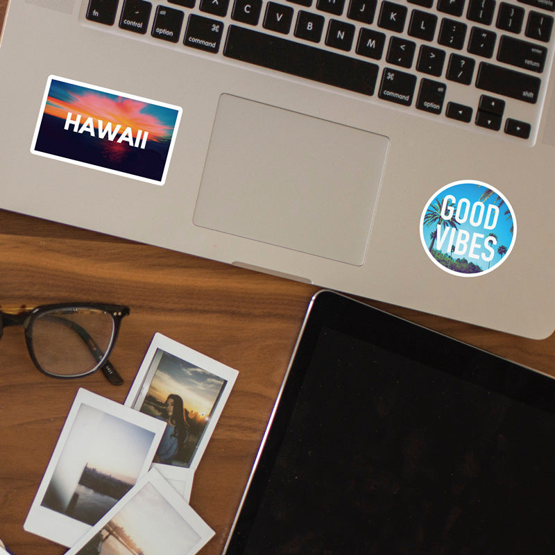 50 Hawaii Stickers