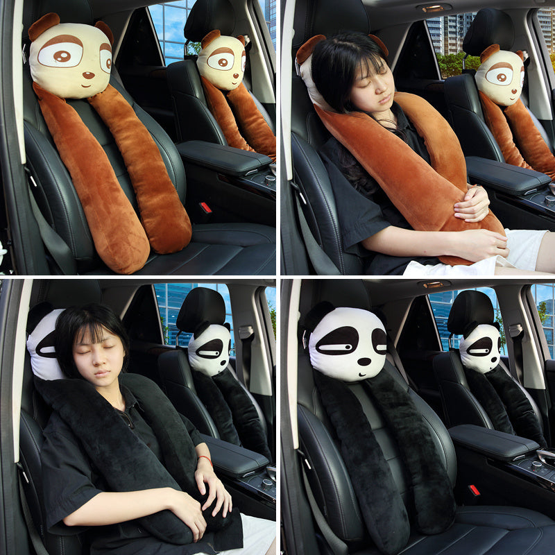 Cute Cartoon Creative Personality Car Pillow