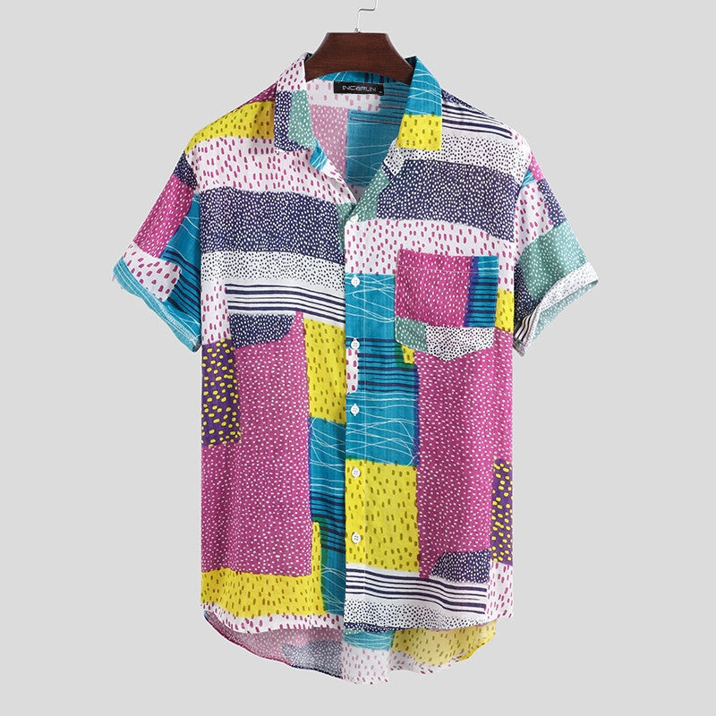 Colorful Button Shirts