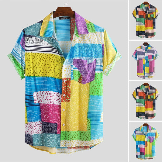 Colorful Button Shirts