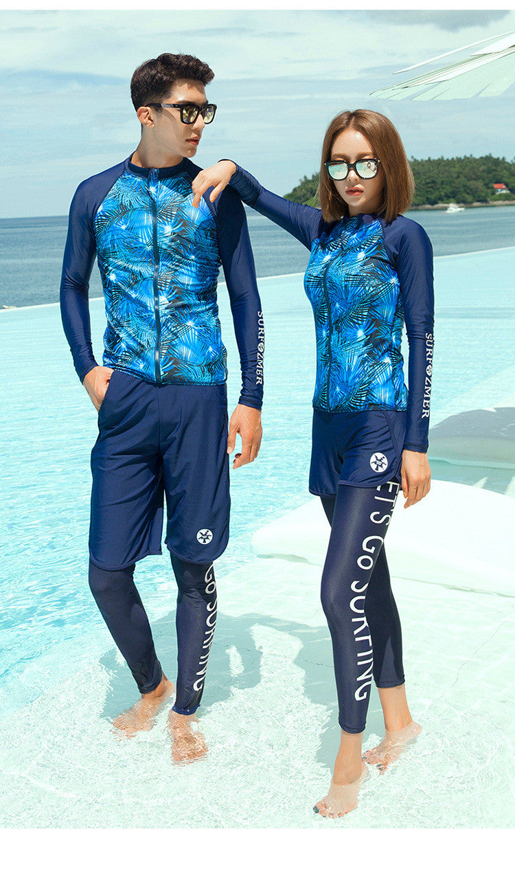 Long-sleeved Trousers Snorkeling Swimsuit