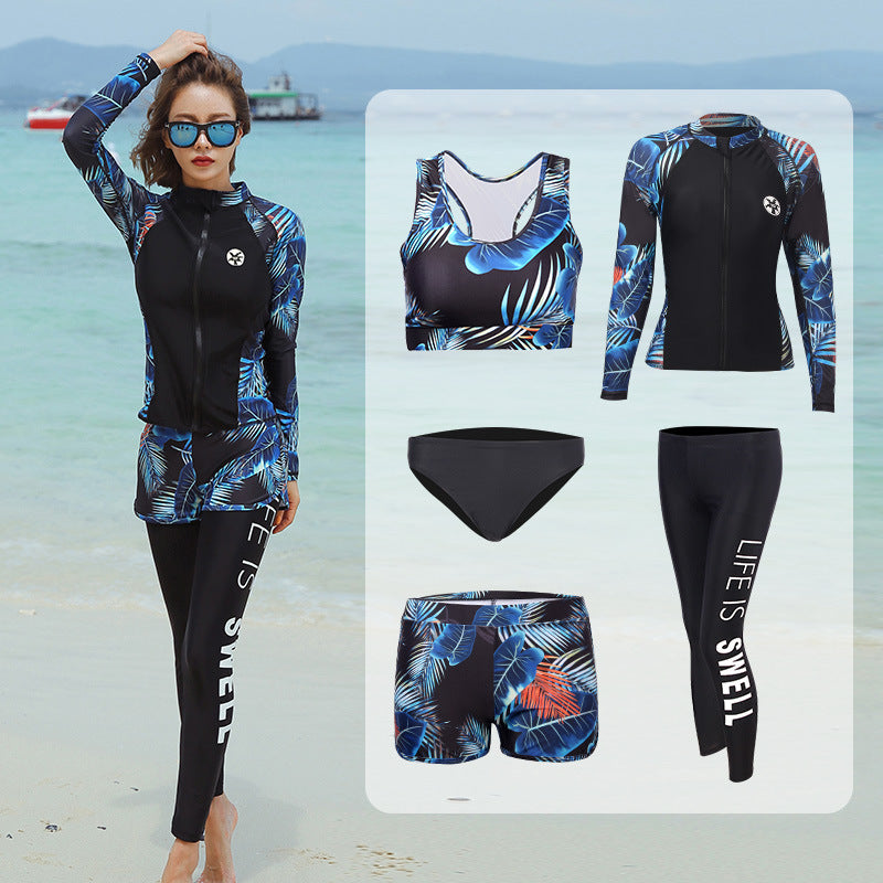 Long-sleeved Trousers Snorkeling Swimsuit