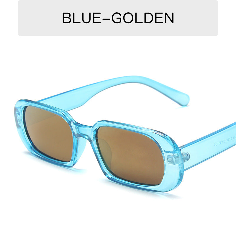 Retro Small Frame Sunglasses Candy Color Fashion Sunglasses