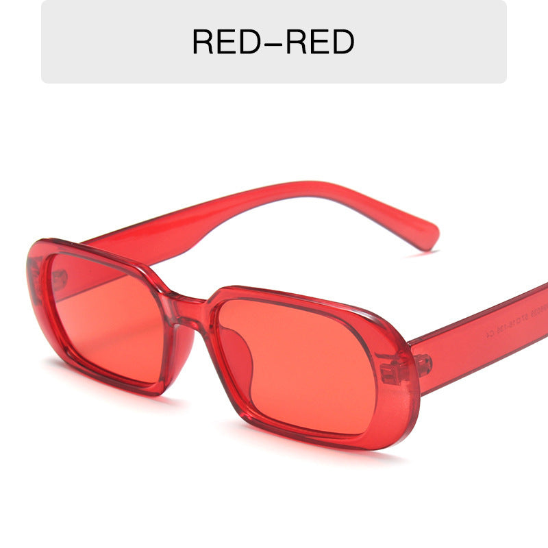 Retro Small Frame Sunglasses Candy Color Fashion Sunglasses