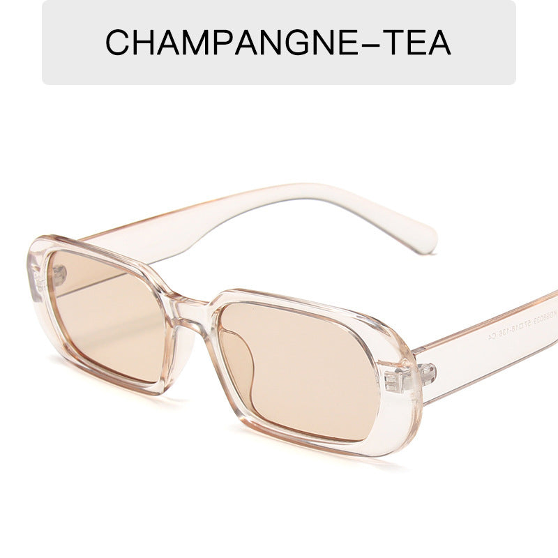 Retro Small Frame Sunglasses Candy Color Fashion Sunglasses