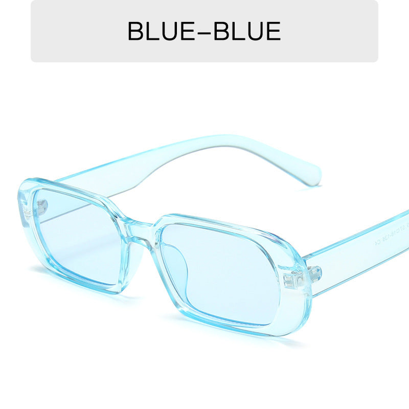 Retro Small Frame Sunglasses Candy Color Fashion Sunglasses