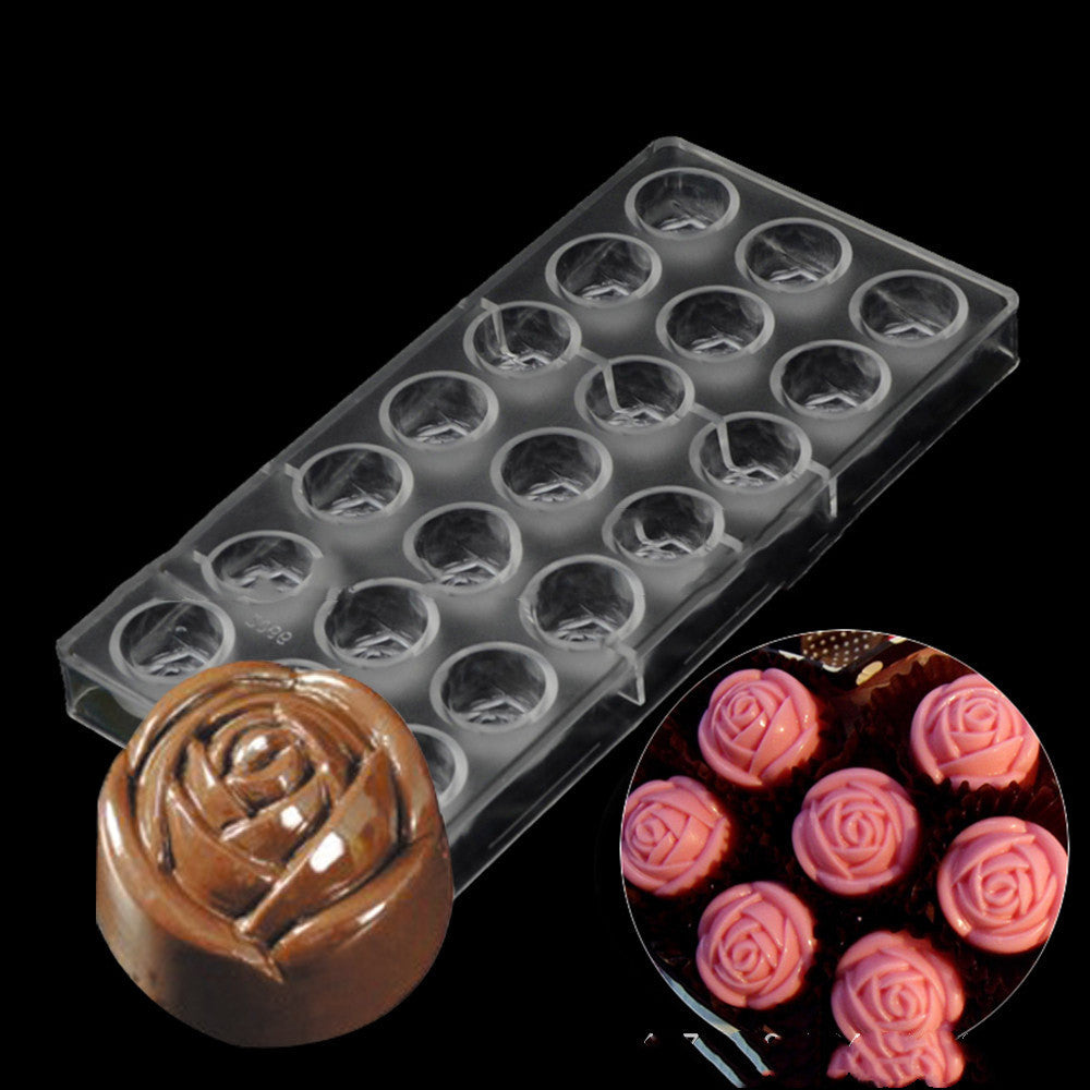 Rose Flower Chocolate Mold