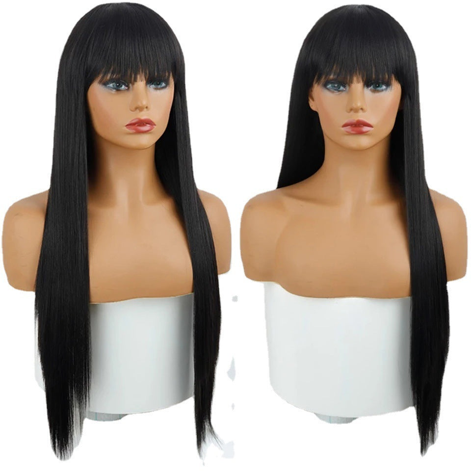 Net Celebrity Long Hair Wig