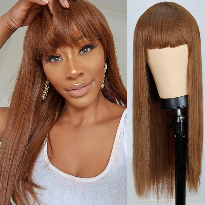 Net Celebrity Long Hair Wig