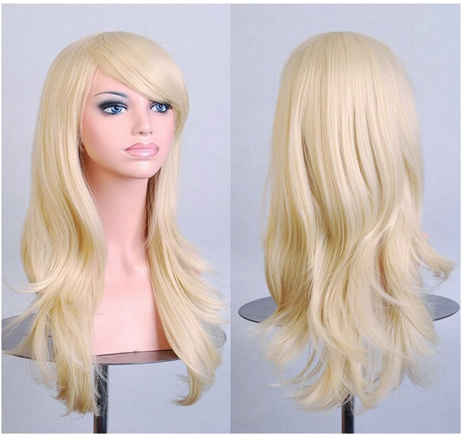 Cos Long Roll Anime Wig