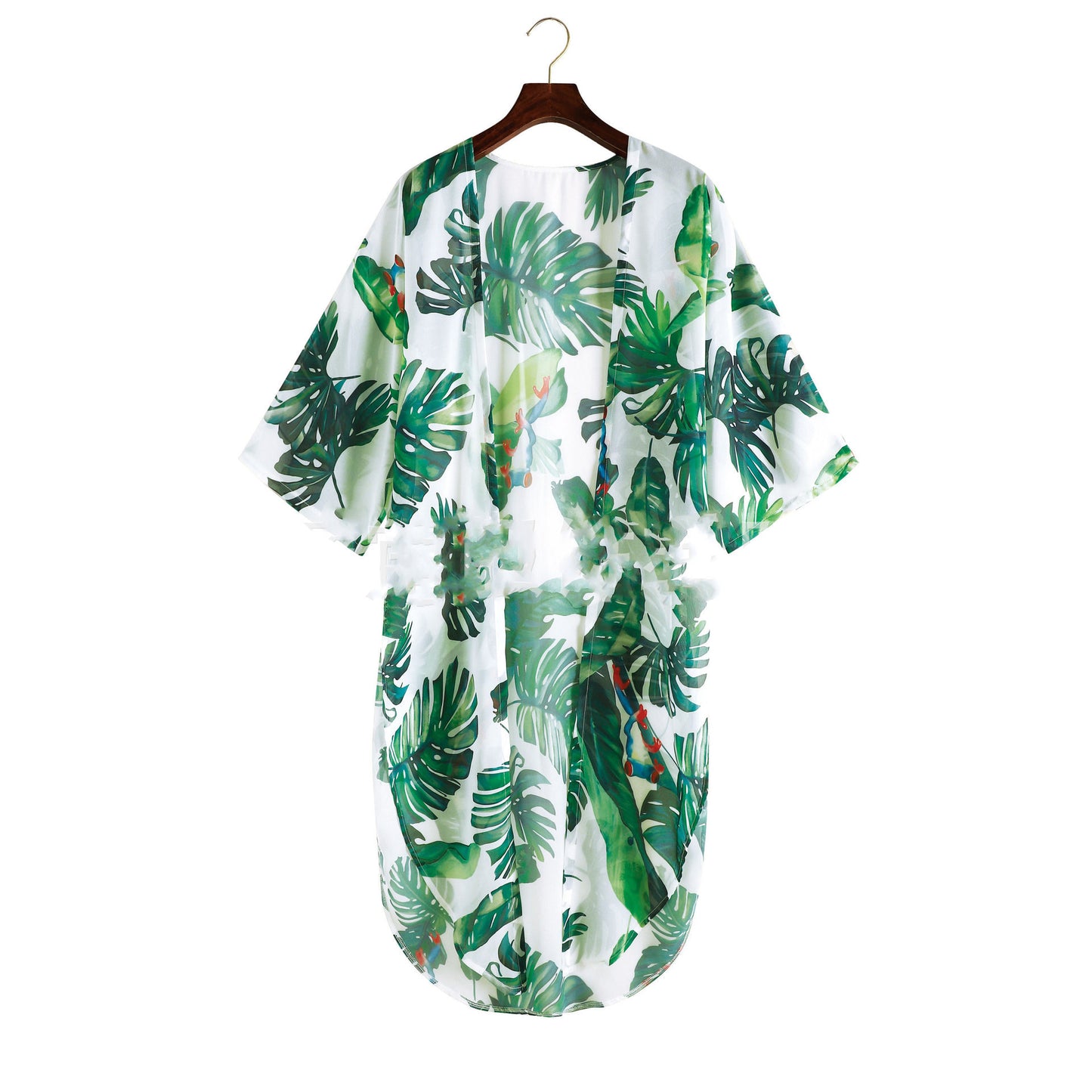 Summer Seaside Vacation Chiffon Shirt