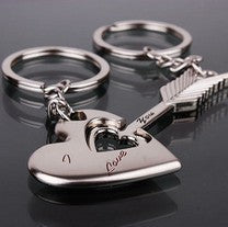 Lovers Zinc Alloy Keychain Set