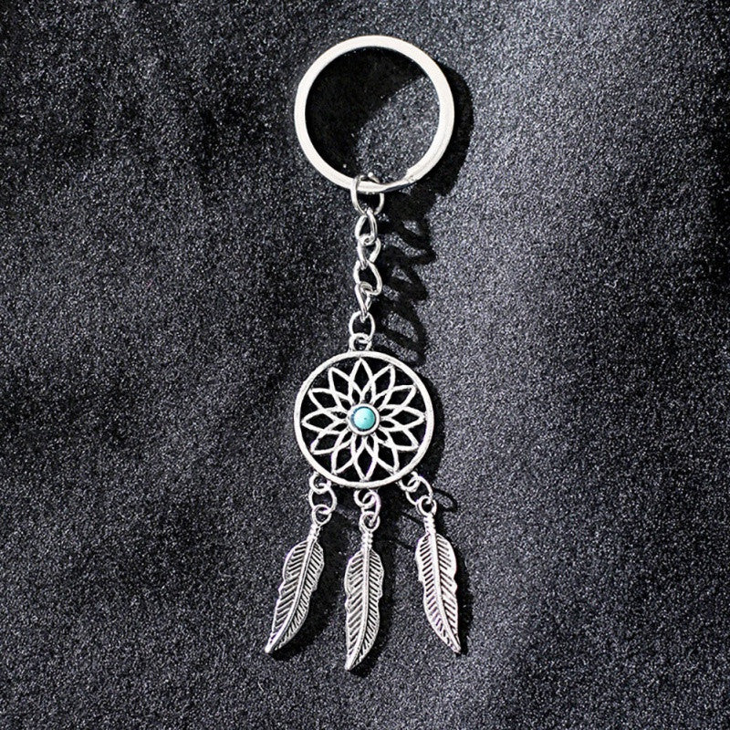 Dream Catcher Tassel Keychain