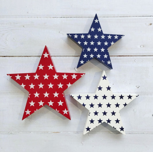 American Independence Day Wooden Decorations