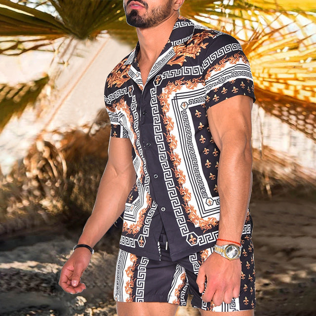 Men's Two-Piece Beach Sets