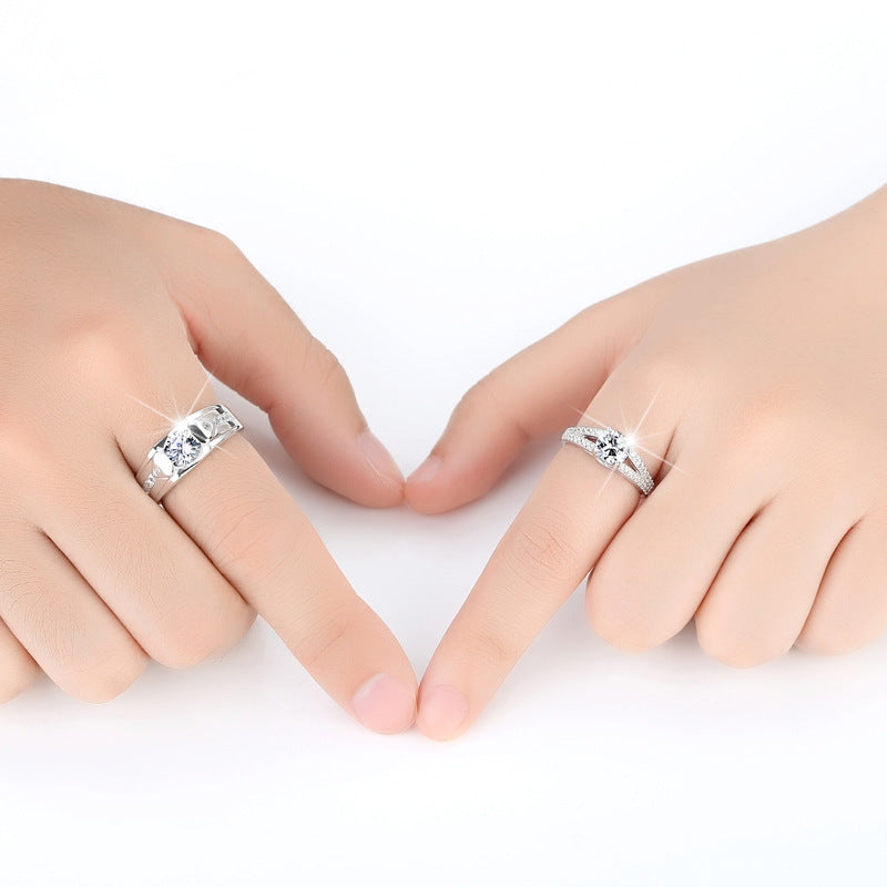 Romantic Couple Ring Set