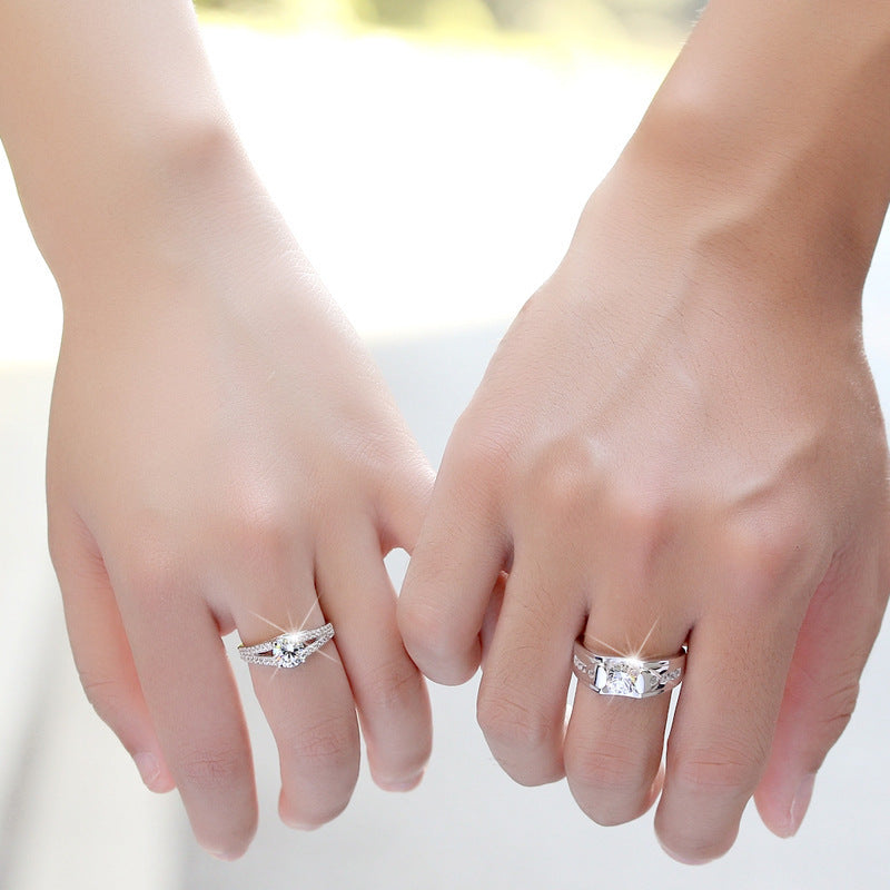 Romantic Couple Ring Set