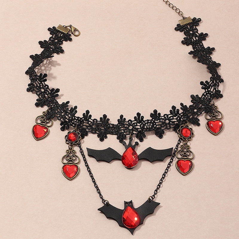 Gothic Lace Choker Necklace