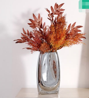 Silver Vase Decoration