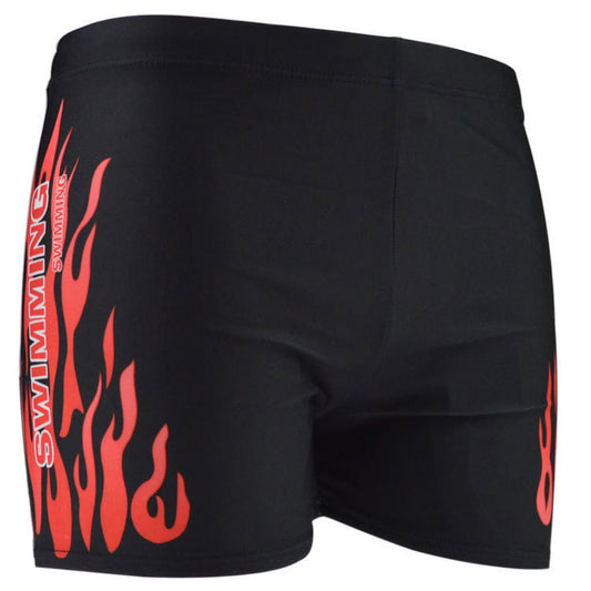 Men's Flame Swimming Trunks