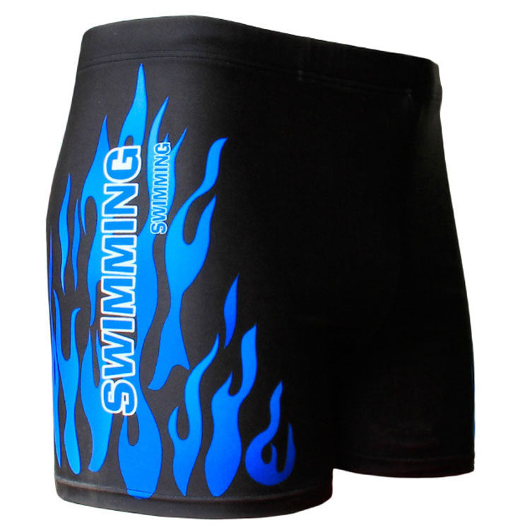 Men's Flame Swimming Trunks