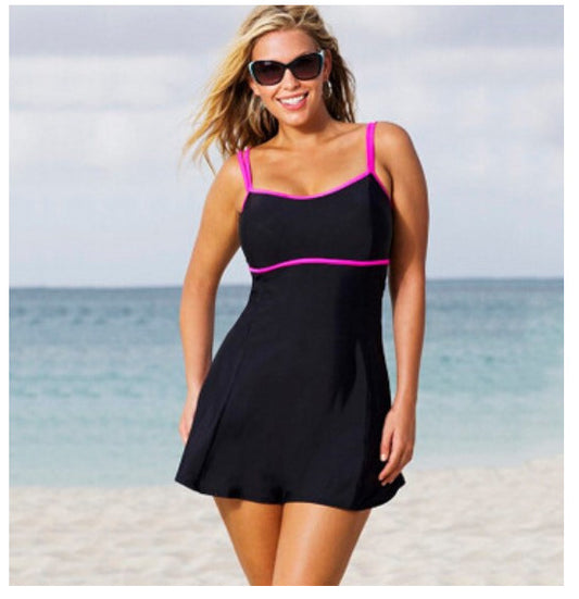 Women Plus Size Swim Dress