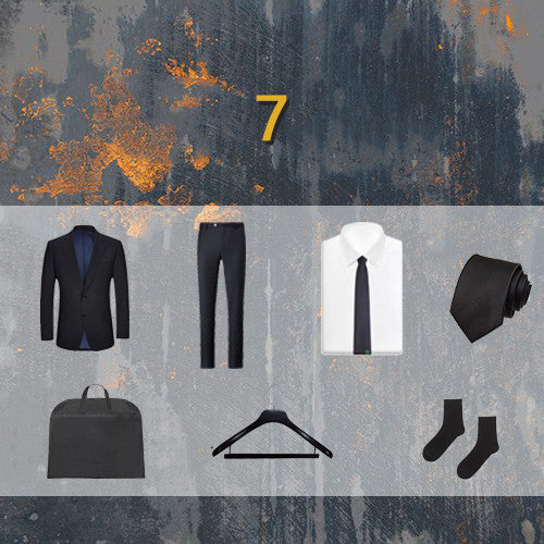 Men's Three-piece Business Suit Set