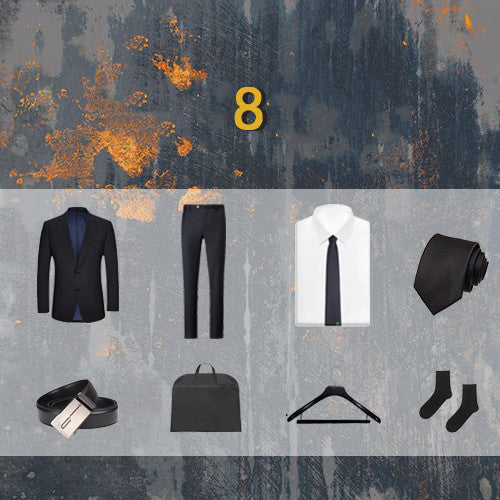 Men's Three-piece Business Suit Set