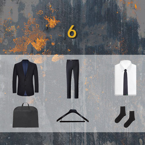 Men's Three-piece Business Suit Set