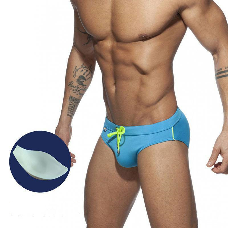 Rainbow Pocket Swim Briefs