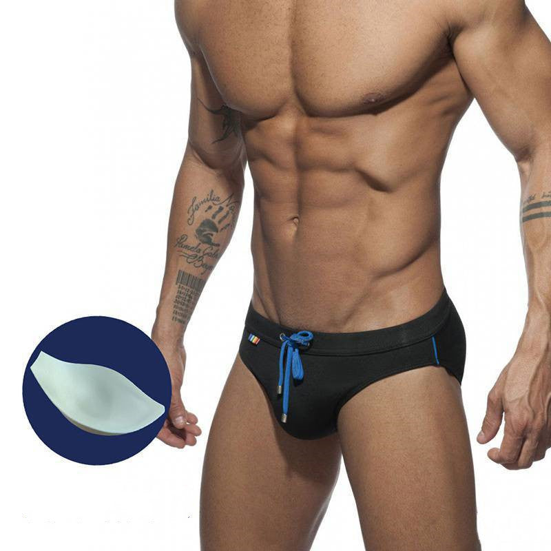 Rainbow Pocket Swim Briefs