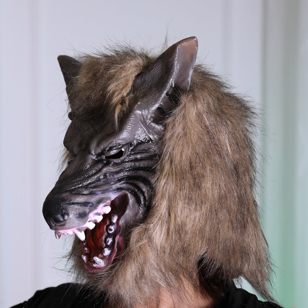 Wolf head costume