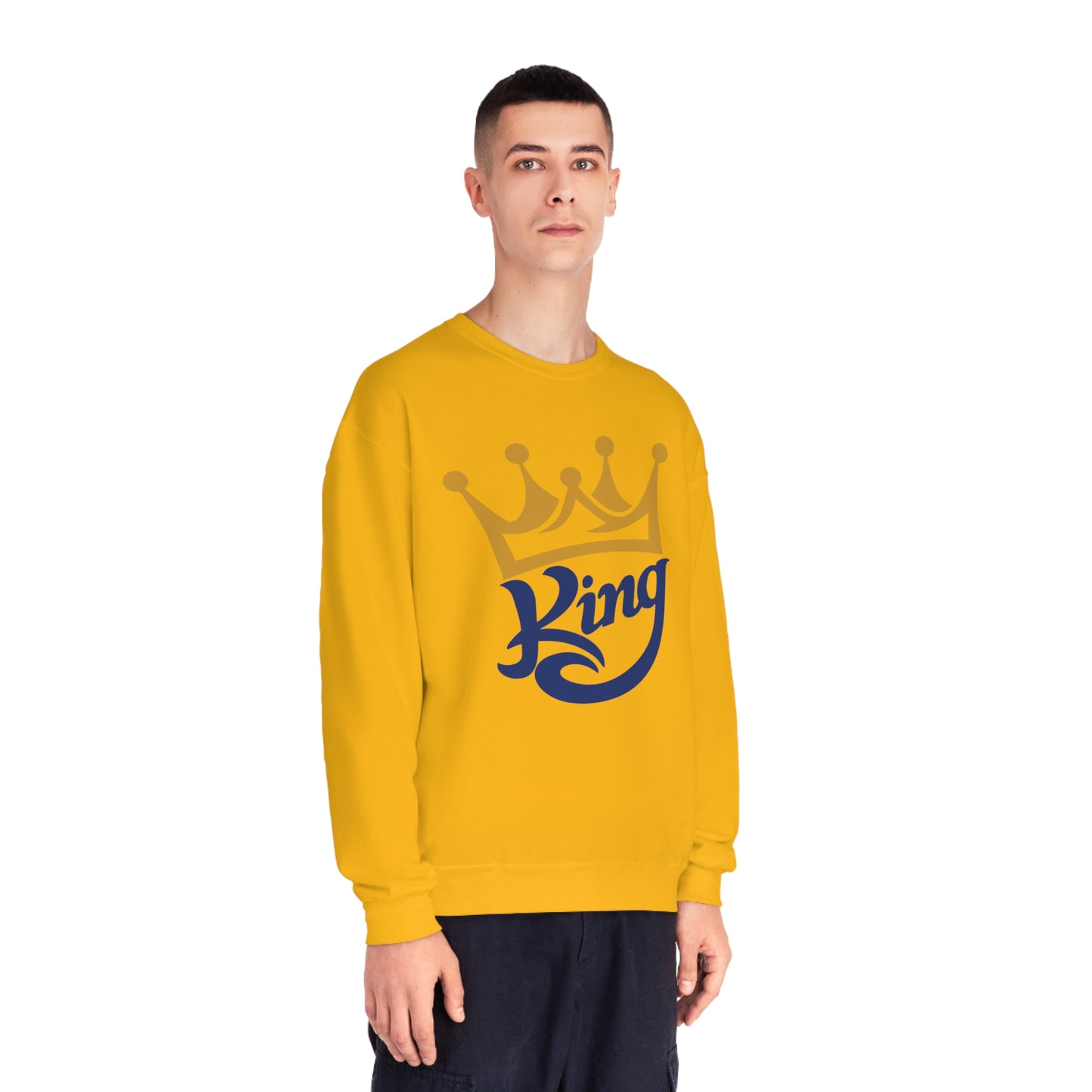 King, Unisex NuBlend® Crewneck Sweatshirt