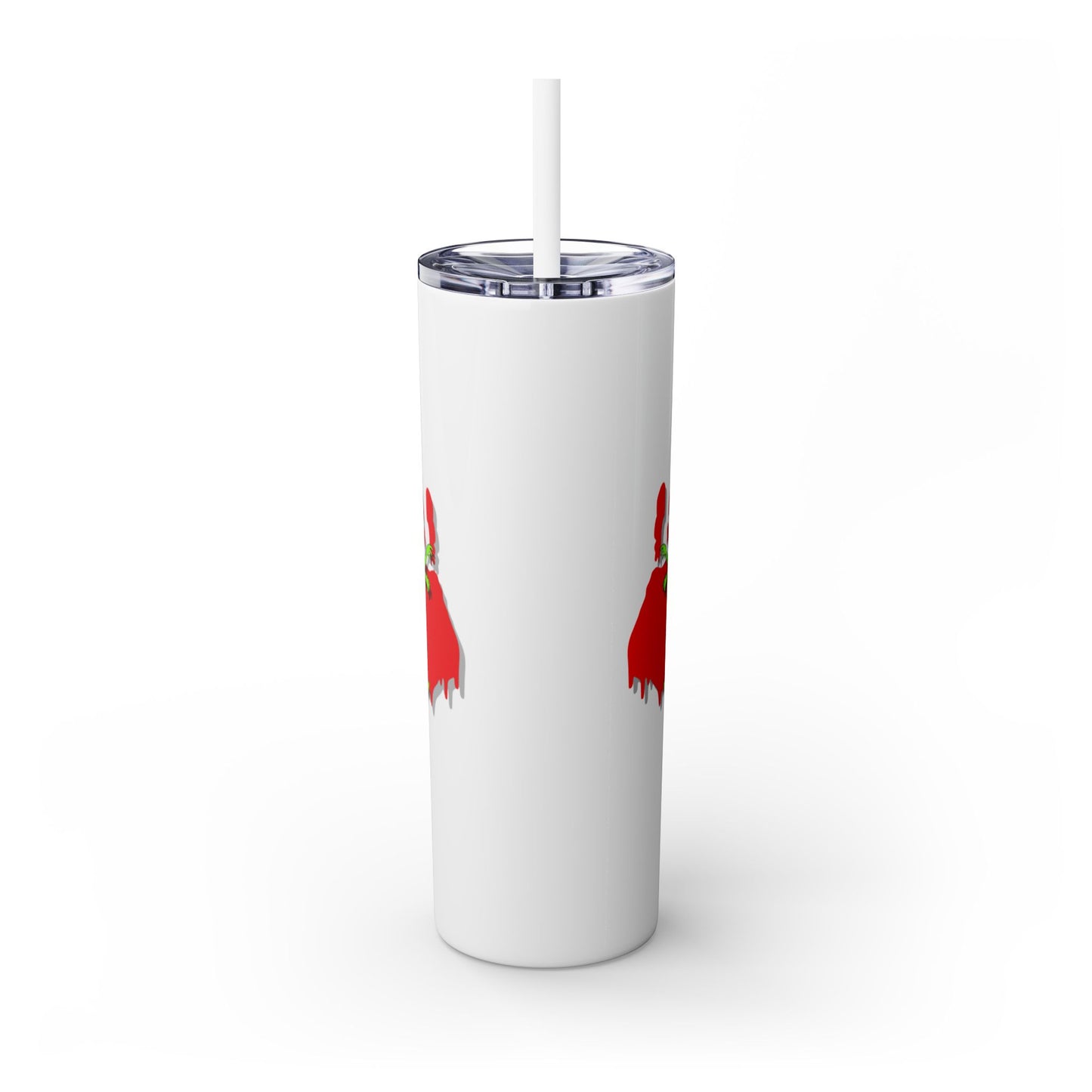 Zombie Zone. 20oz Skinny Tumbler with Straw