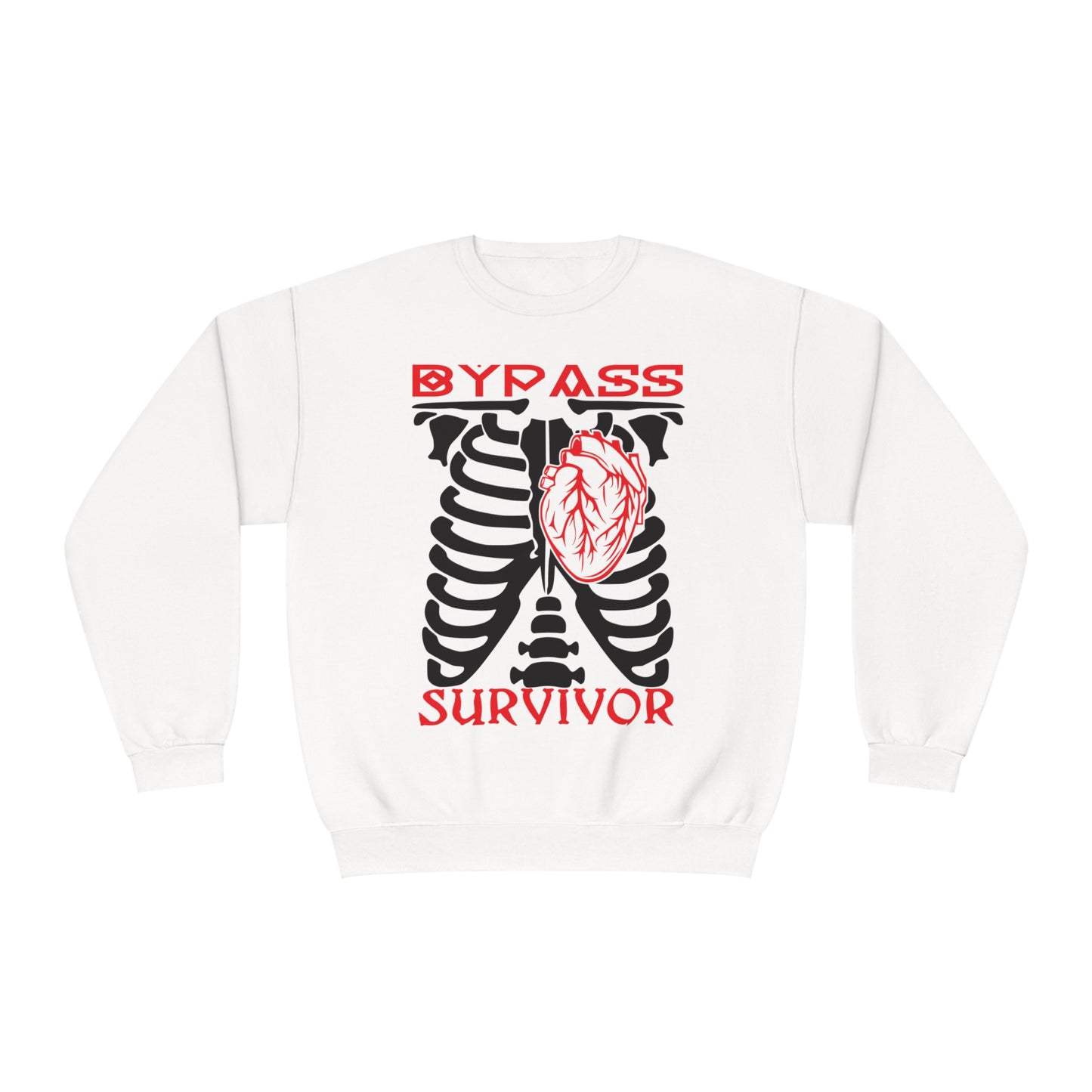 Heart Bypass Survivor., Unisex NuBlend® Crewneck Sweatshirt