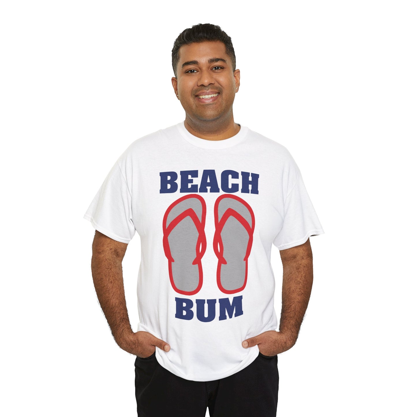 Beach Bum, Heavy Cotton T-Shirt