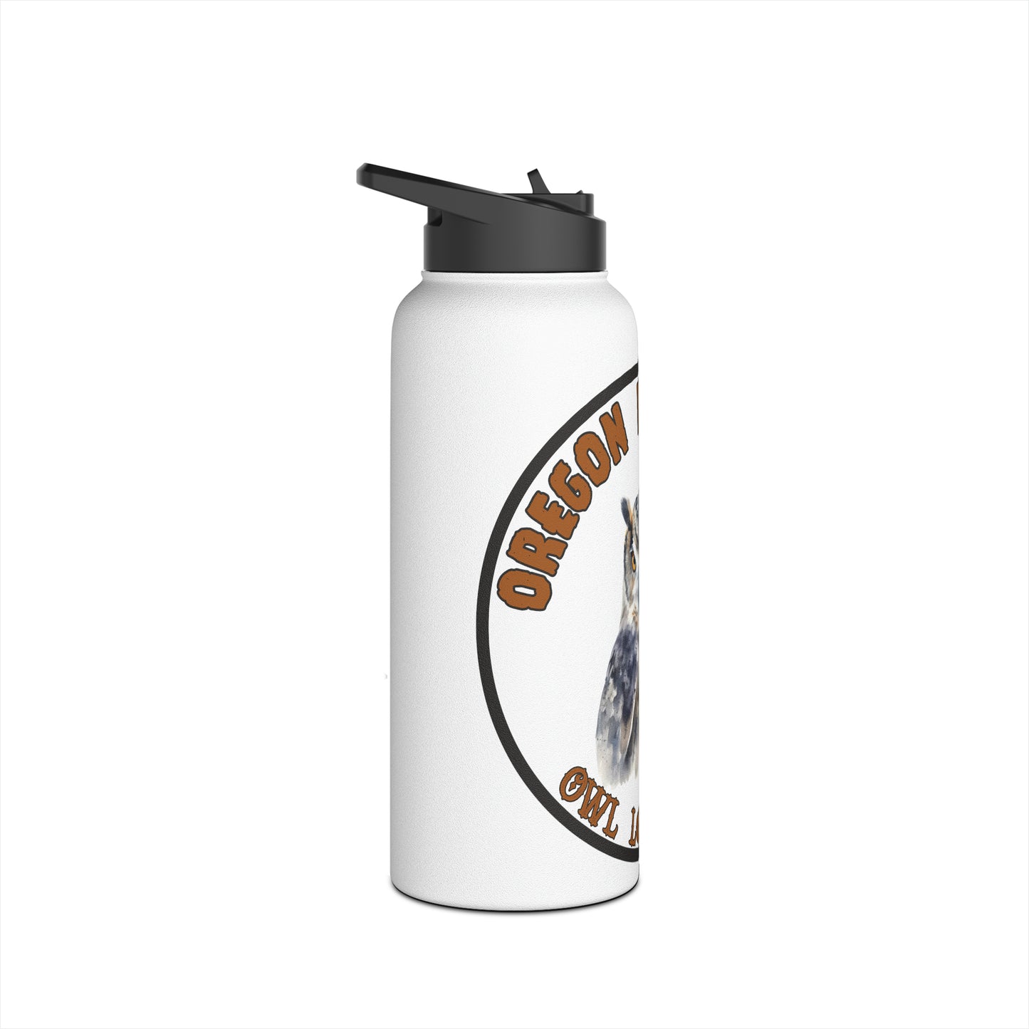 Oregon Mining Co. Owl Lovers Dig. Stainless Steel Water Bottle