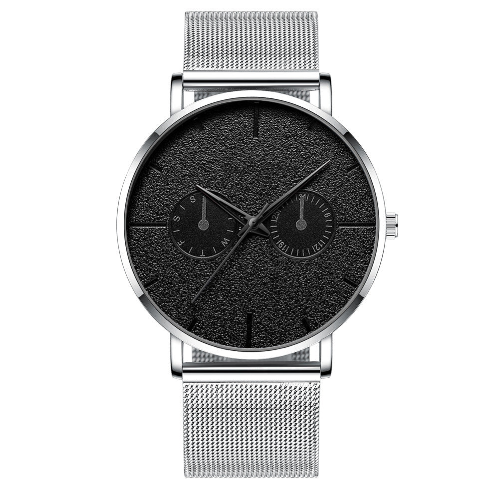 Sleek Men's Mesh Band Watch