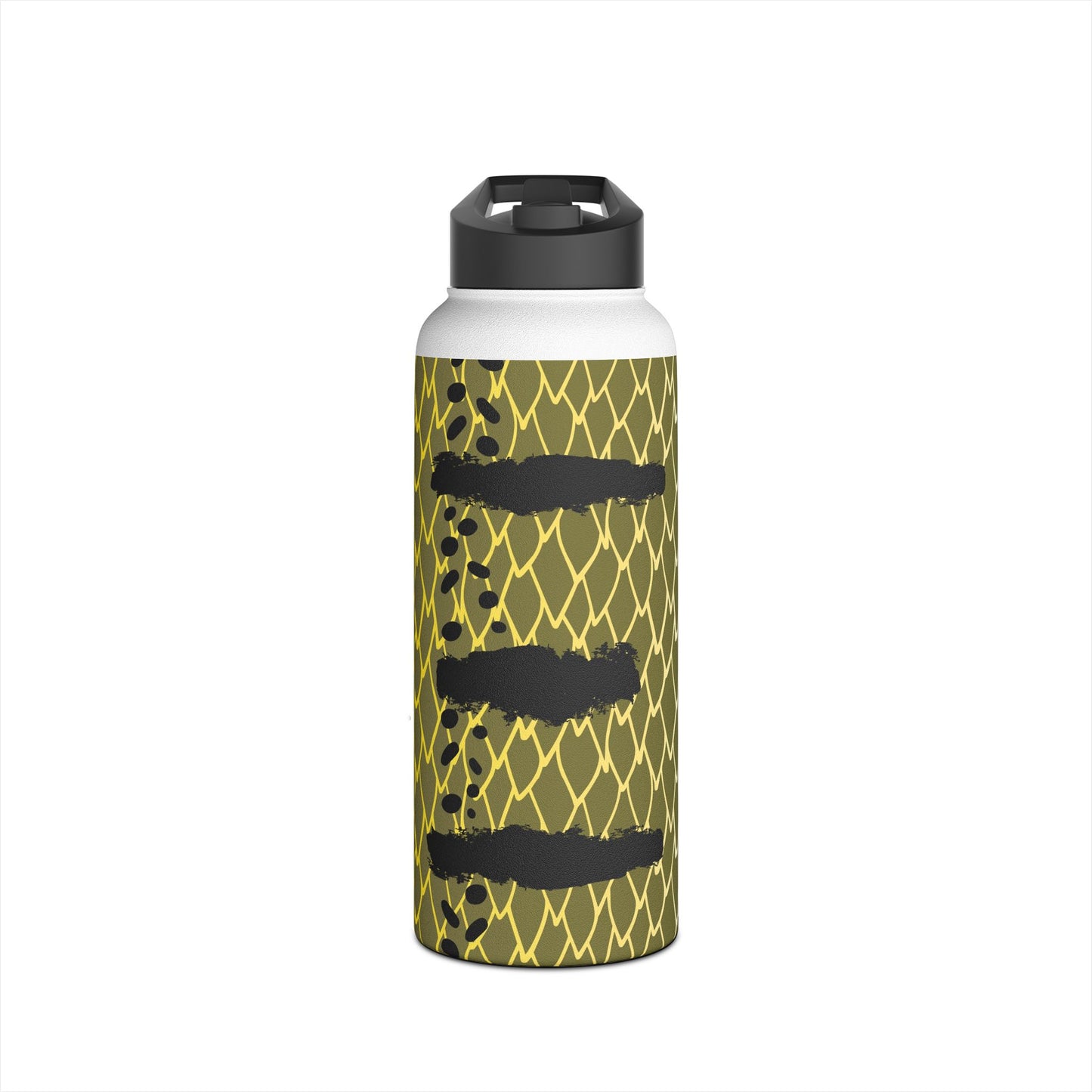 Peacock Bass. Stainless Steel Water Bottle