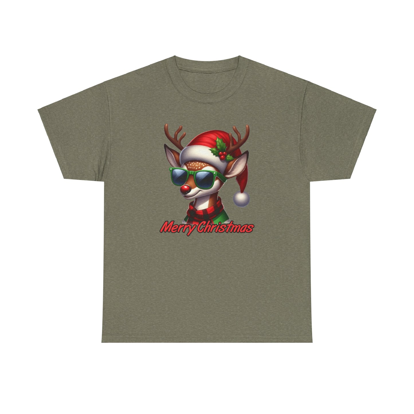 Merry Christmas, Heavy Cotton T-Shirt