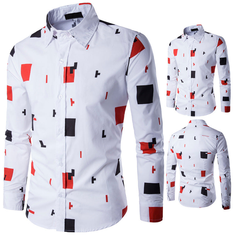 Men's Casual Long Sleeve Shirt