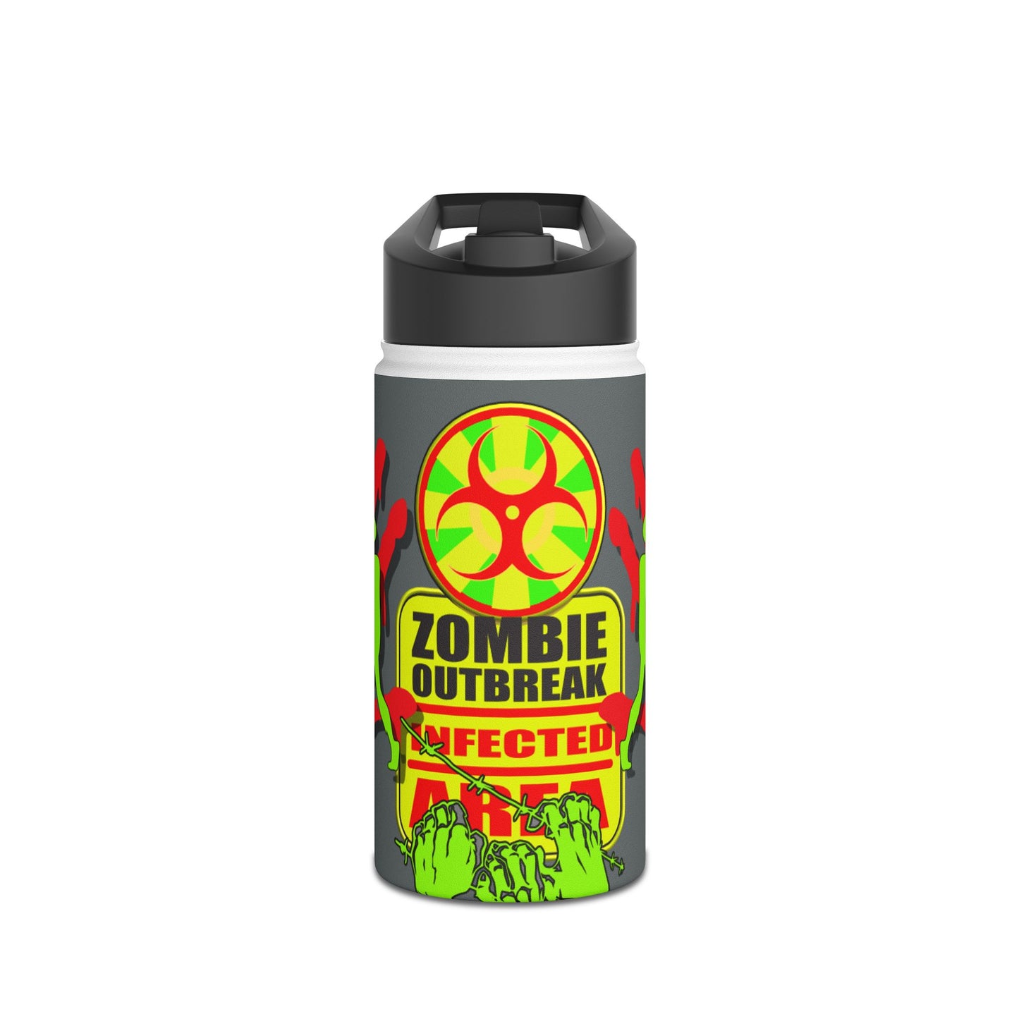 Zombie Zone. Stainless Steel Water Bottle