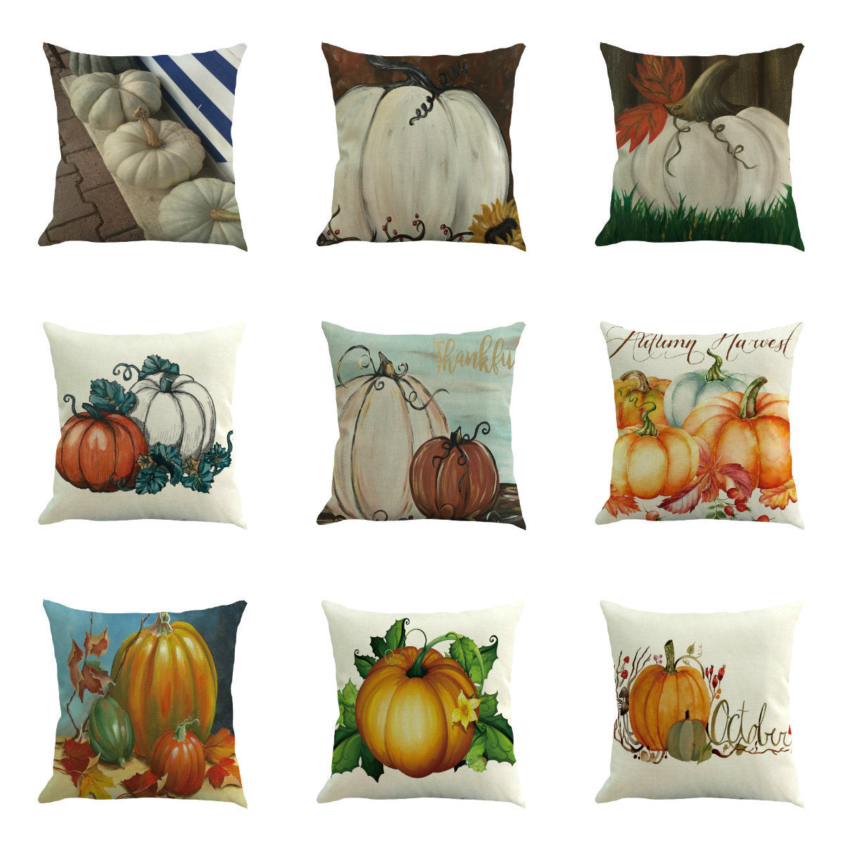 Pumpkin pillow case